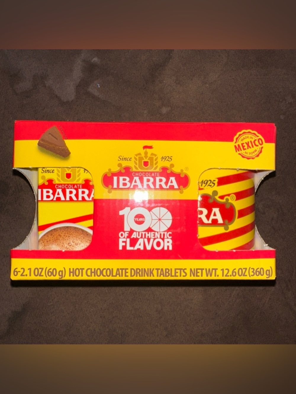 NIB Ibarra 100 years limited edition gift set Ibarra Hot Chocolate Drink w mug